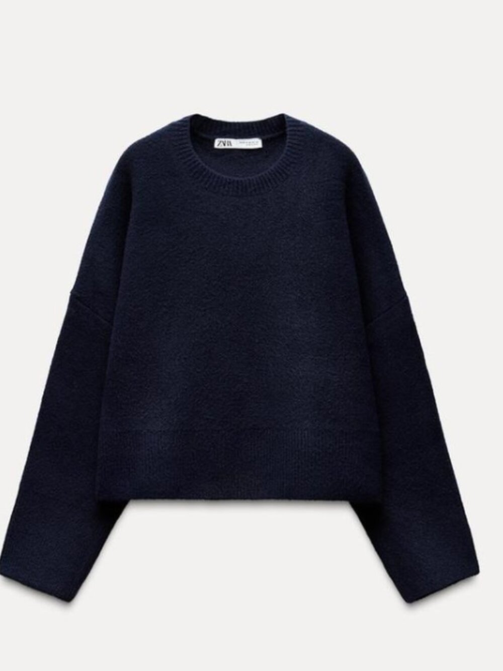 Zara Navy Matching Set, Sweater and Mini, Size L